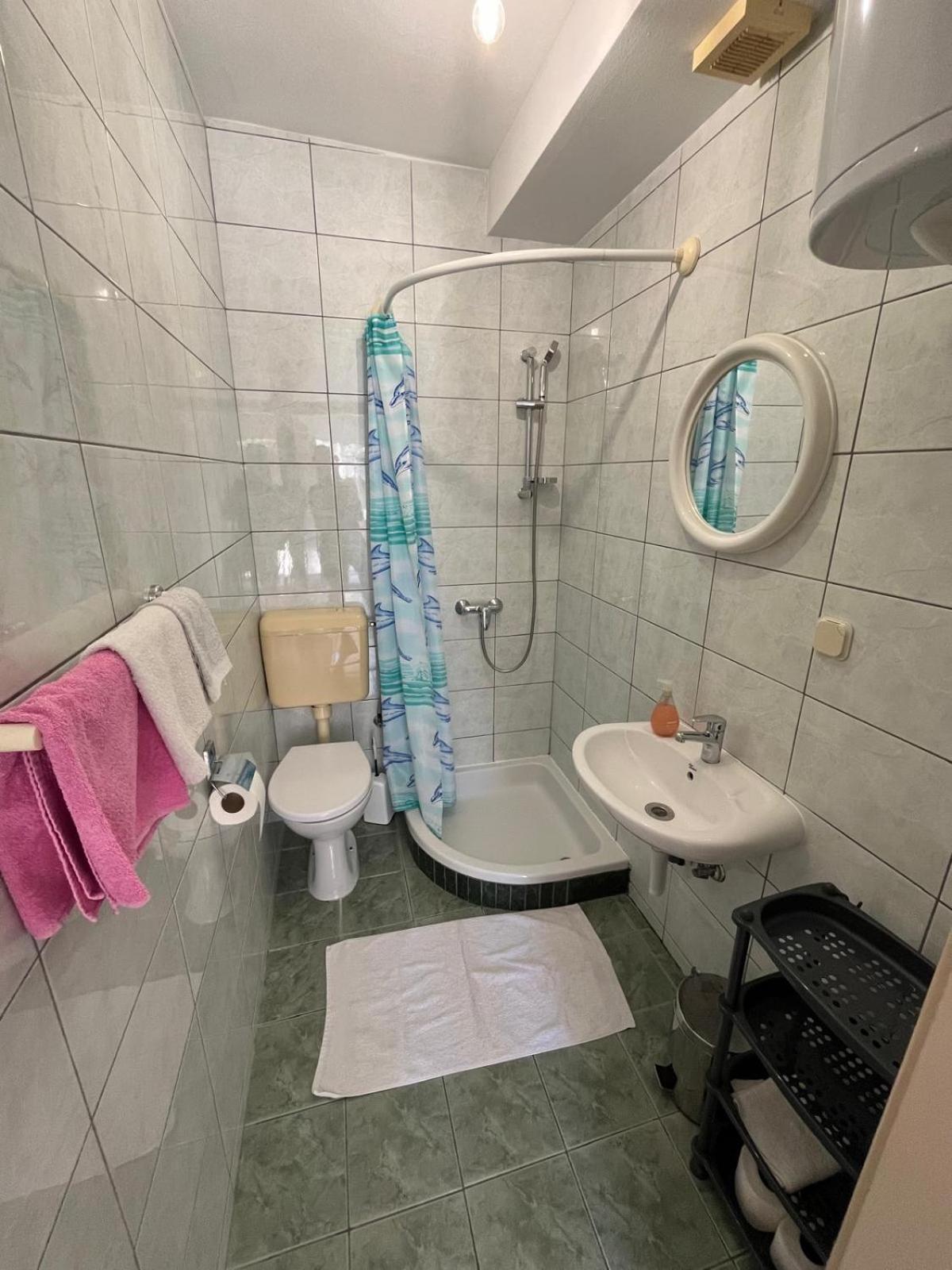 Apartmani Andrej Vodice Bagian luar foto
